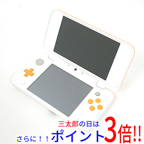 【中古】貨物輸送無料 任天堂 Newニンテンドー2DS LL 白いこと×オレンジ色