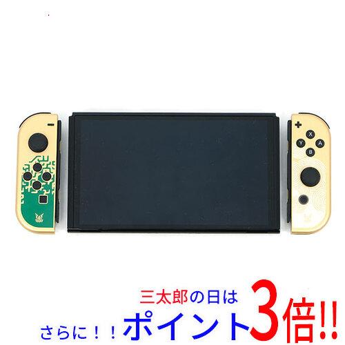 【１日と三太郎の日はポイント３倍！！】【中古】送料無料 任天堂 Nintendo Switch 有機ELモデル ゼルダの伝説 ティアーズ オブ ザ キングダムエディション HEG-S-KDAAA