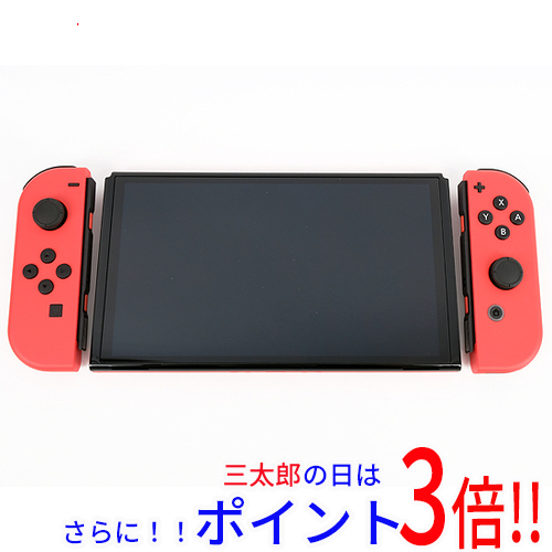 【中古】送料無料 任天堂 Nintendo Switch 有機ELモデル マリオレッド HEG-S-RAAAA