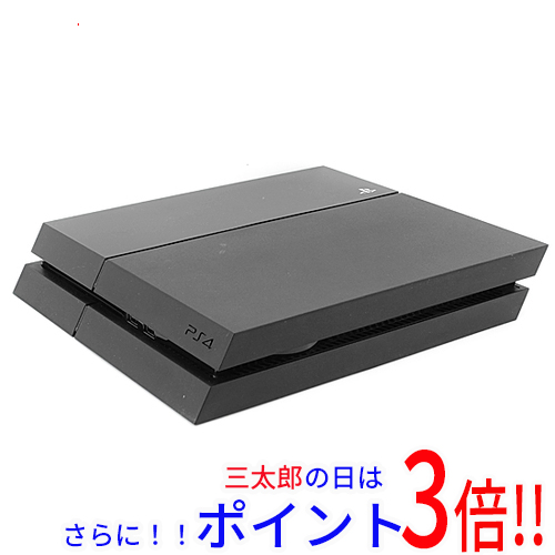 【１日と三太郎の日はポイント３倍！！】【中古即納】送料無料 SONY プレイステーション4 500GB ブラック CUH-1000AB01 本体いたみ