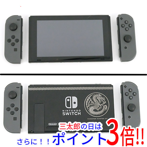 【１日と三太郎の日はポイント３倍！！】【中古】送料無料 任天堂 モンスターハンターダブルクロス Nintendo Switch Ver. スペシャルパック ソフトなし 液晶画面いたみ