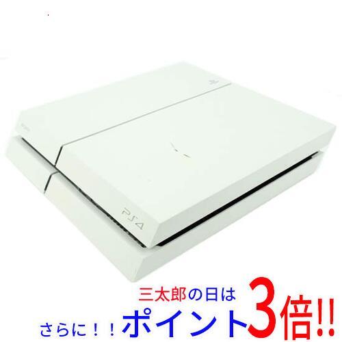 【１日と三太郎の日はポイント３倍！！】【中古】送料無料 SONY プレイステーション4 500GB ホワイト CUH-1200AB02 本体いたみ