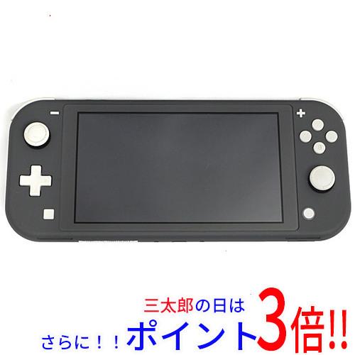 【中古】送料無料 任天堂 Nintendo Switch Lite(ニンテンドースイッチ ライト) HDH-S-GAZAA グレー 本体のみ 本体いたみ