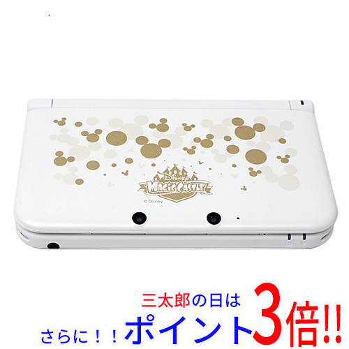 【１日と三太郎の日はポイント３倍！！】【中古】送料無料 3DS LL ディズニー マジックキャッスル マイ・ハッピー・ライフ 限定パック 本体いたみ