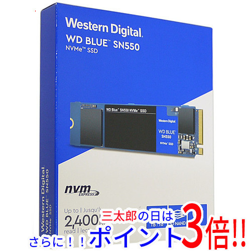 【新品】送料無料 ウェスタンデジタル Western Digital製 SSD WD Blue SN550 NVMe WDS100T2B0C