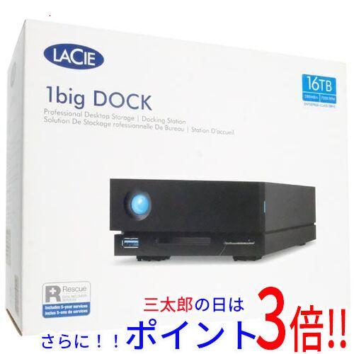 【１日と三太郎の日はポイント３倍！！】【新品】送料無料 LaCie LaCie 1big Dock STHS16000800 16TB 据え置きタイプ Thunderbolt