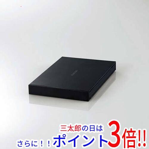 【新品】送料無料 エレコム ELECOM 外付けポータブルSSD ESD-EJ2000GBKR ブラック 2TB ポータブルタイプ USB 2.0