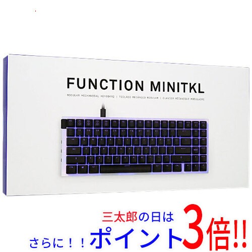 NZXT FUNCTION TENKEYLESS ゲーミングキーボード ホワイト - PC周辺機器