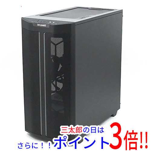 送料無料 【新品(開封のみ)】 be quiet！ ミドルタワーPCケース PURE BASE 500DX BGW37 Black