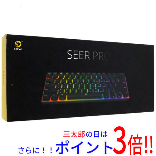送料無料 【新品(開封のみ)】 DREVO テンキーレス メカニカルキーボード 青軸 英語配列 ホワイト Seer PROの通販は