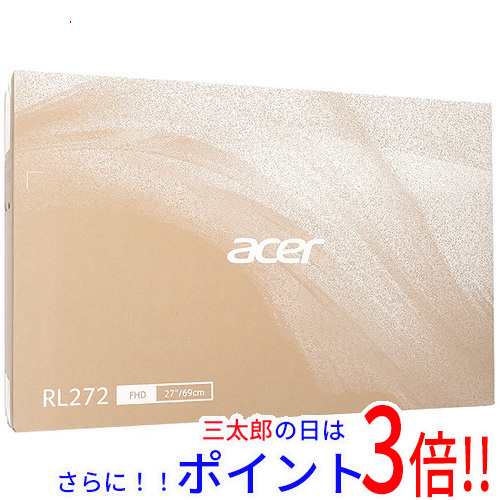 【新品即納】送料無料 acer製 27インチ 液晶モニター Vero RL2 RL272ymiixv ダークグレー