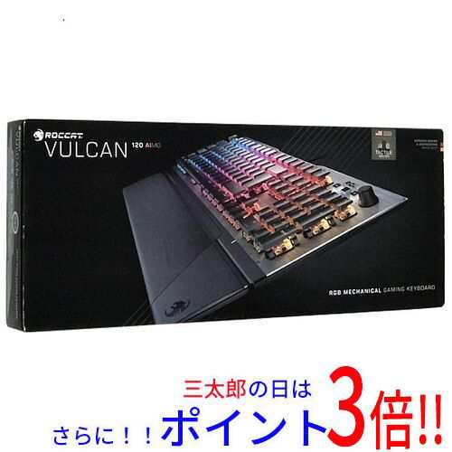 送料無料 【新品訳あり(箱きず・やぶれ)】 ROCCAT ゲーミング キーボード VULCAN 120 AIMO ROC-12-441-BN