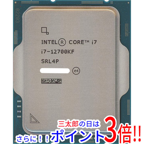 送料無料 【バルク新品】 Core i7 12700KF 3.6GHz LGA1700 125W SRL4Pの通販は