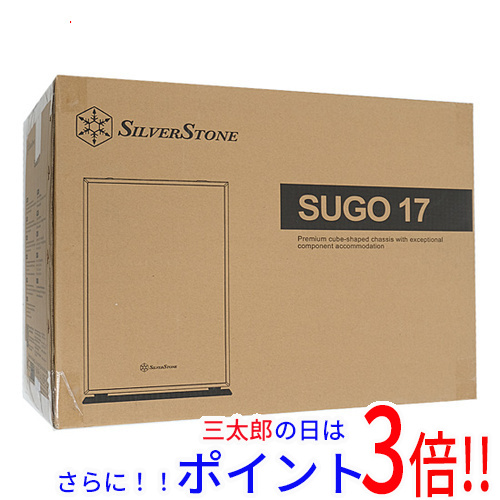 【１日と三太郎の日はポイント３倍！！】【新品】送料無料 SILVERSTONE製 PCケース SST-SG17W 白