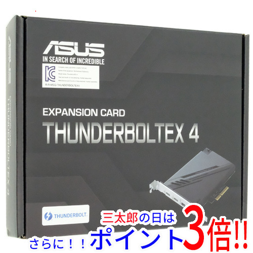 【１日と三太郎の日はポイント３倍！！】【新品】送料無料 ASUS インターフェースカード ThunderboltEX 4 Thunderbolt4/Mini DisplayPort