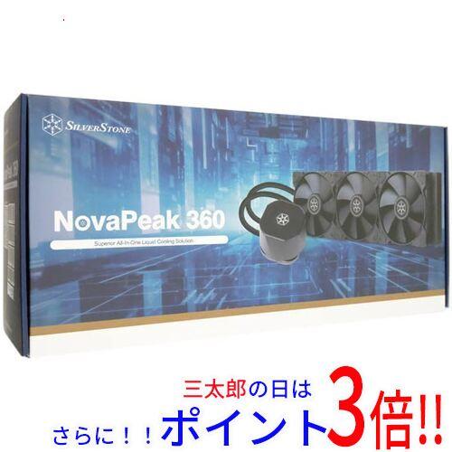 【１日と三太郎の日はポイント３倍！！】【新品】送料無料 SILVERSTONE CPUクーラー NovaPeak SST-NP360B ブラック