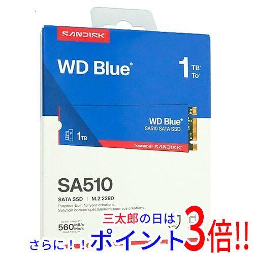 【新品】送料無料 Sandisk SSD WD Blue SA510 SATA WDS100T3B0B 1TB