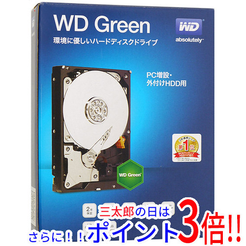 【新品】送料無料 ウェスタンデジタル Western Digital製HDD WD60EZRX 6TB SATA600 3.5インチ