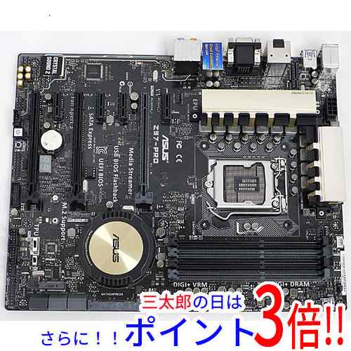 【中古即納】送料無料 ASUS製 ATXマザーボード Z97-PRO LGA1150の通販は