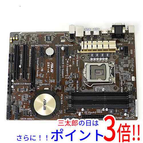 中古即納】送料無料 ASUS製 ATXマザーボード Z97-K LGA1150の通販はau