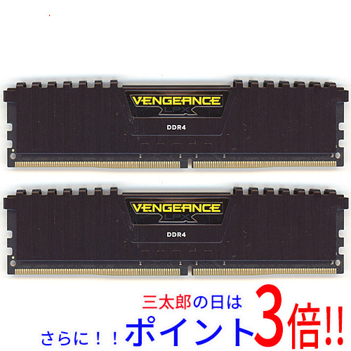 【中古】送料無料 Corsair デスクトップ用 CMK16GX4M2A2133C13 DDR4 PC4-17000 8GB 2枚 16GB