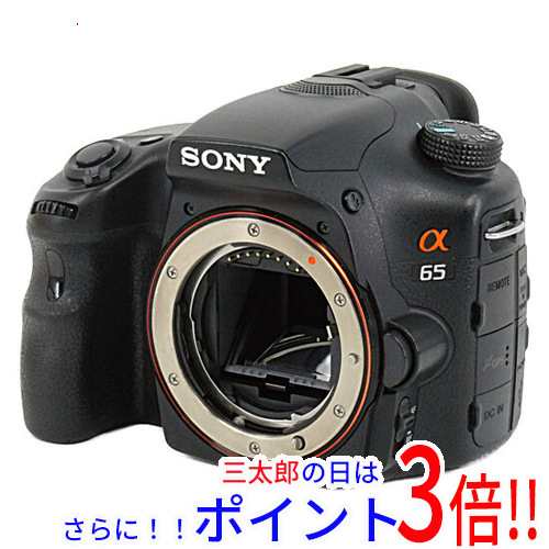 Sony  デジタル一眼レフカメラ　α65レンズ3つもセットです