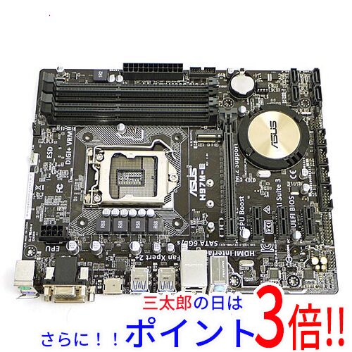 【中古】送料無料 ASUS MicroATXマザーボード H97M-E LGA1150
