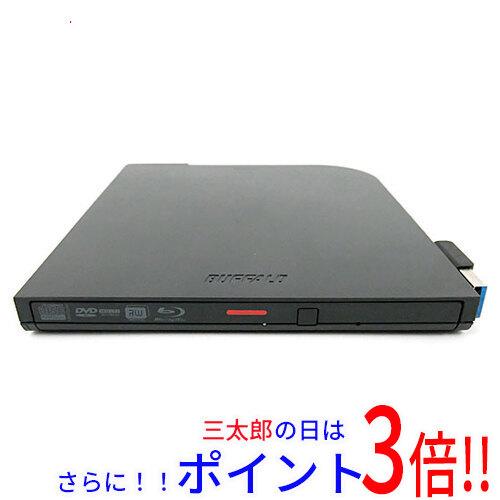 【中古】送料無料 バッファロー BUFFALO 外付けブルーレイドライブ BRXL-PT6U3-BKD バスパワー M-DISC対応