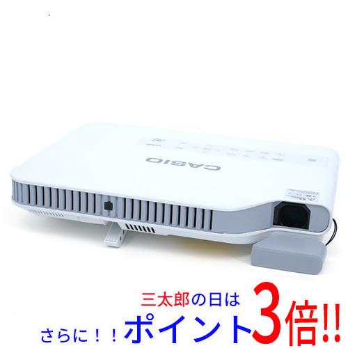 【１日と三太郎の日はポイント３倍！！】【中古】送料無料 カシオ CASIO 水銀ゼロ プロジェクター XJ-A257 本体のみ DLP