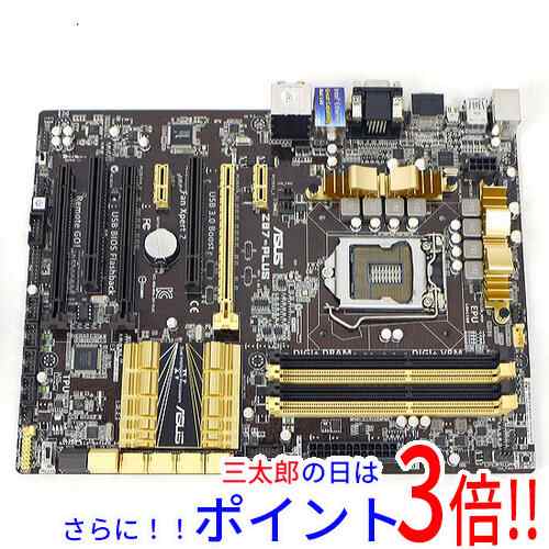 【中古即納】送料無料 ASUS製 ATXマザーボード Z87-PLUS LGA1150