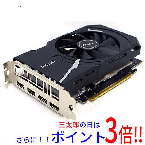 中古即納 送料無料 Msi Msi製グラボ Geforce Gtx 1660 Aero Itx J 6g Pciexp 6gb Pci Express 6144mbの通販はau Pay マーケット Excellar エクセラー