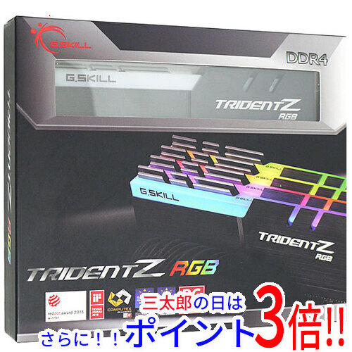 【中古】送料無料 G.Skill デスクトップ用 F4-2666C18Q-32GTZR DDR4 PC4-21300 8GB 4枚組 元箱あり 32GB