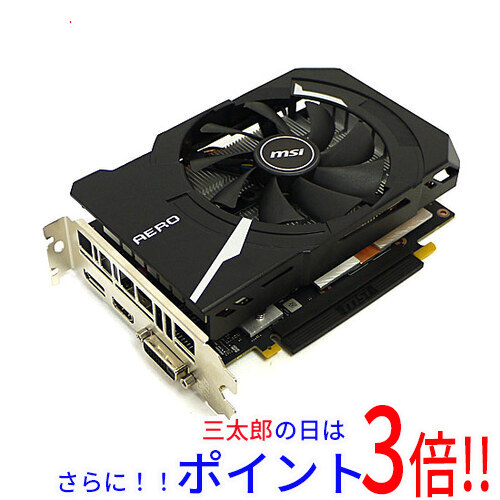 【中古】送料無料 MSI製グラボ GeForce GTX 1660 SUPER AERO ITX OC PCIExp 6GB PCI-Express 6 GB 補助電源有