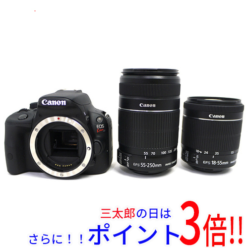 キヤノン Canon EOS Kiss X7 ダブルズームキット EF-S18-55mm/EF-S55