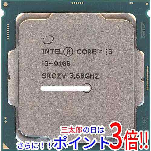 送料無料 intel Core i3 9100 3.6GHz 6M LGA1151 65W SRCZV Intel Core i3