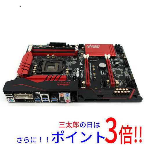 【中古即納】送料無料 ASRock ATXマザボ Fatal1ty H170 Performance LGA1151の通販は