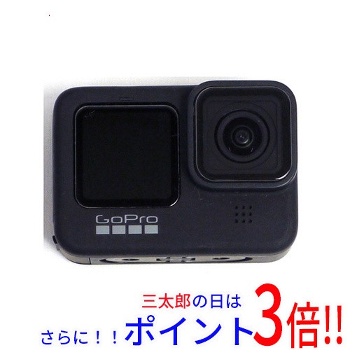 【中古即納】送料無料 ゴープロ GoPro ウェアラブルカメラ HERO9 BLACK CHDHX-901-FW HERO（GoPro） SDメモリーカード 防滴・防水 Blueto