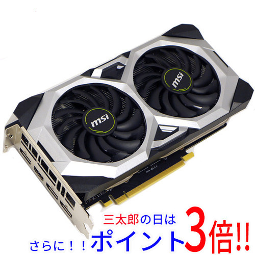 【中古】送料無料 MSI製グラボ GeForce RTX 2070 VENTUS 8G PCIExp 8GB 8 GB PCI-Express 補助電源有