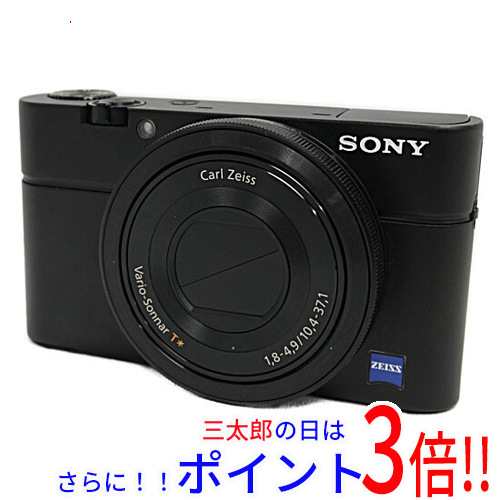 【中古即納】送料無料 ソニー SONY製 Cyber-shot DSC-RX100 ブラック 2020万画素 本体のみ 本体・液晶画面いたみ Cyber-shot（ソニー） S