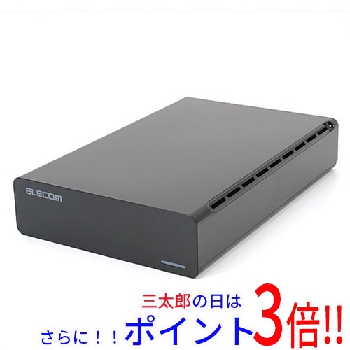 ELECOM　外付ハードディスク　ELD-FTV040UBK　展示品