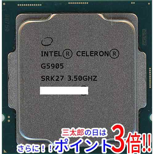 送料無料 intel Celeron G5905 3.5GHz 4M LGA1200 SRK27 Intel Celeron