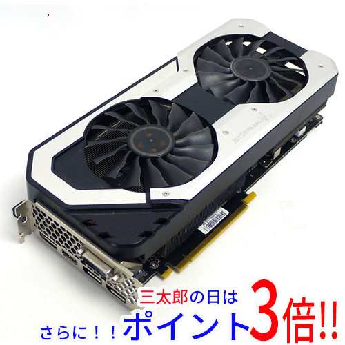 【中古即納】送料無料 PALIT GeForce GTX1070 8GB Super JetStream NE51070S15P2-1041J