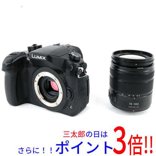 【中古即納】送料無料 Panasonic LUMIX DMC-GH4H 高倍率ズームレンズキット 元箱あり