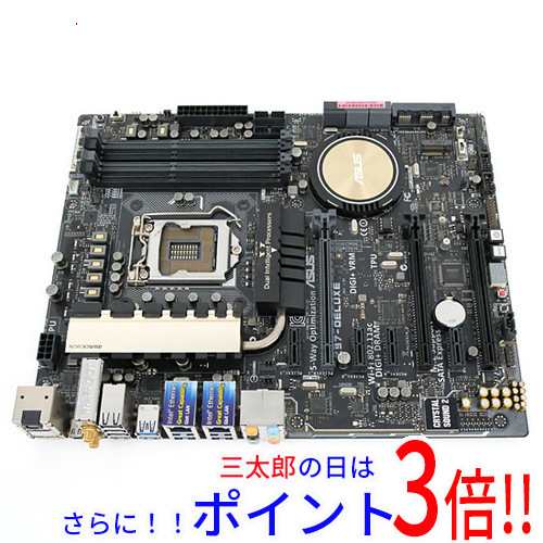 【中古即納】送料無料 ASUS製 ATXマザーボード Z97-DELUXE LGA1150