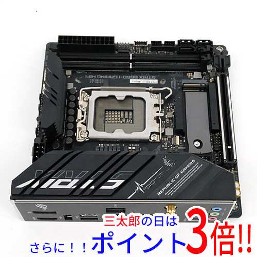 【中古即納】送料無料 ASUS Mini-ITXマザーボード ROG STRIX B660-I GAMING WIFI LGA1700 訳あり