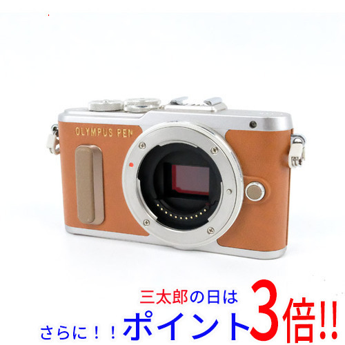 〓シャッター数僅か684回〓オリンパス PEN E-PL8 ブラウン ミラーレス OLYMPUS E-PL8 コンパクトデジタルカメラ ミラーレス一眼 OLYMPUS PEN