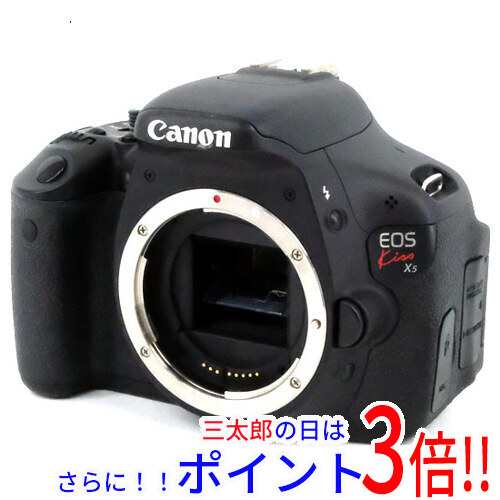 【中古即納】送料無料 Canon製 デジタル一眼レフカメラ EOS Kiss X5 ボディ