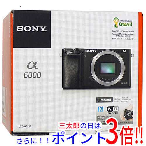 【中古即納】送料無料 SONY α6000 ボディ ILCE-6000/S 元箱あり