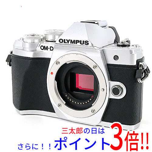 【中古即納】送料無料 OLYMPUS ミラーレス一眼 OM-D E-M10 Mark III ボディ シルバー