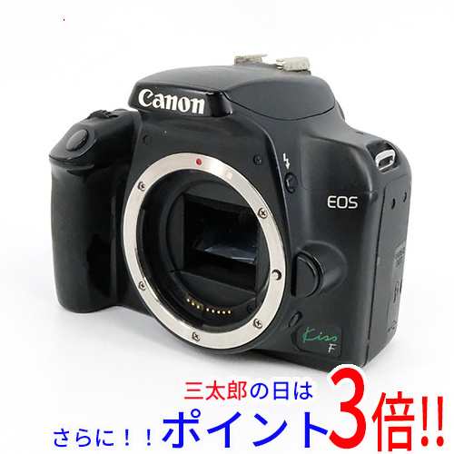 【中古即納】送料無料 Canon製 デジタル一眼カメラ EOS Kiss F ボディ 本体いたみ